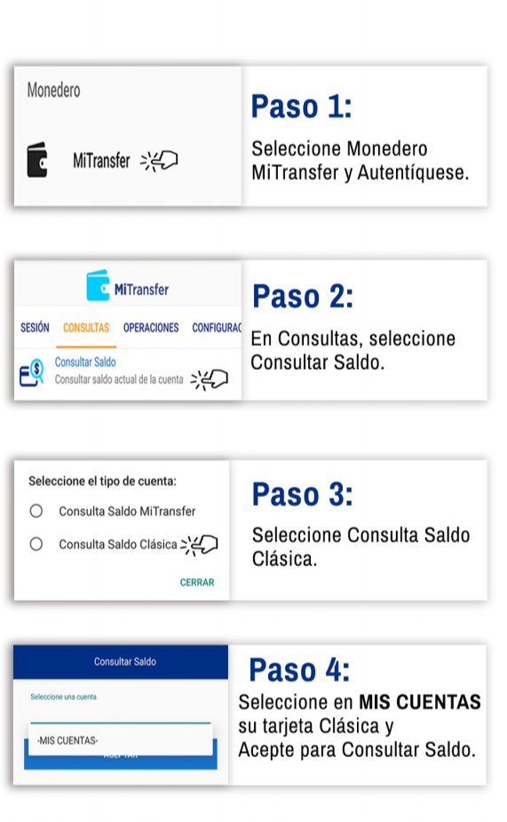 Consulta el saldo en tiempo real desde Transfermóvil.